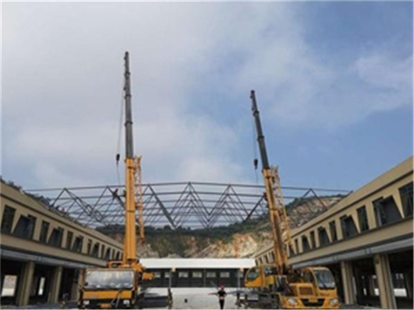 青海仓储物流网架生产厂家案例